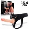 Mistress Elastne Strap-on Silikoonist Dildoga 15.4 cm