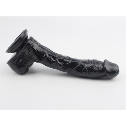 Dildo Leviathan 25 x 4.5 cm Must