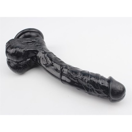 Dildo Leviathan 25 x 4.5 cm Must