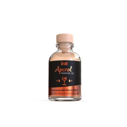Soojendav Massaaži Geel, Aperoli Maitsega 30 ml