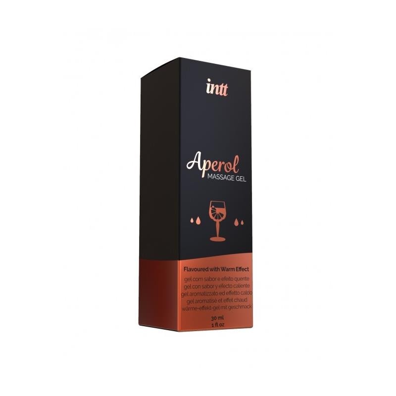 Soojendav Massaaži Geel, Aperoli Maitsega 30 ml