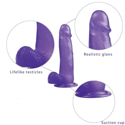 Dildo Jelly Studs 8 Lilla