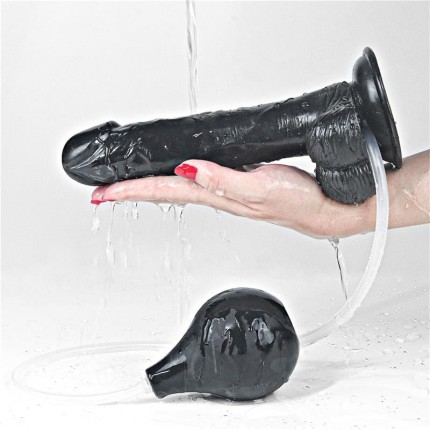 Pritsiv Dildo 23cm Must