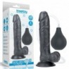 Pritsiv Dildo 23cm Must